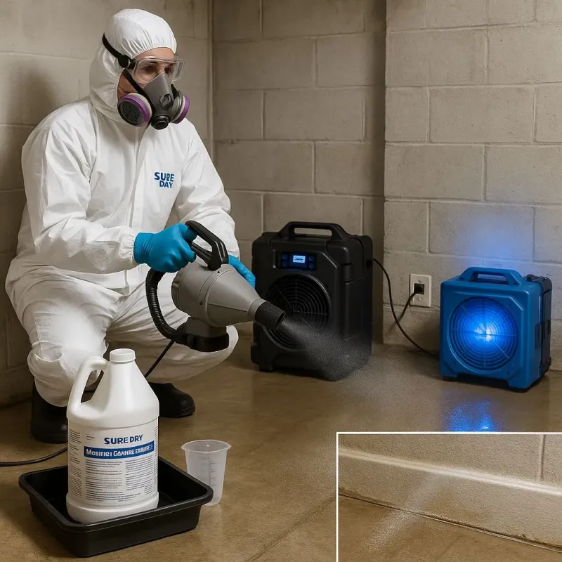 Sanitization and Odor Removal process in Firestone, CO